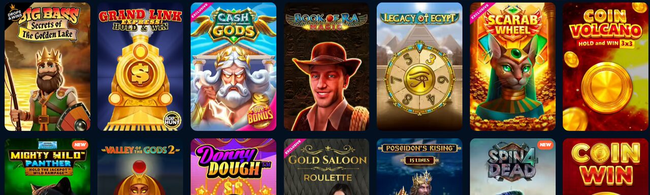 Hughe slot selection at playzilla casino